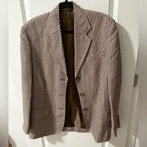 Acne studios gingham blazer